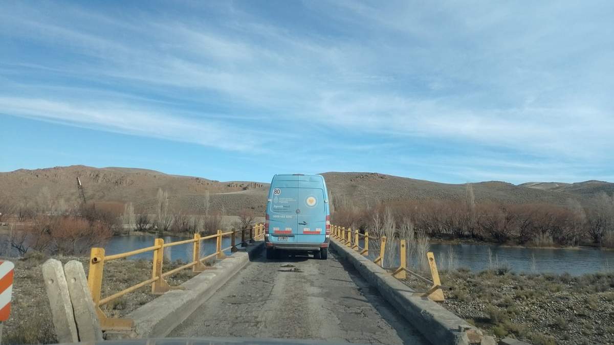 El viejo puente de La Rinconada. Fuente: (Twitter @VicTerzaghi)