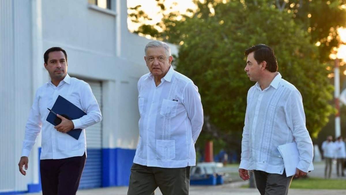 El presidente Andrés Manuel López Obrador en Yucatán