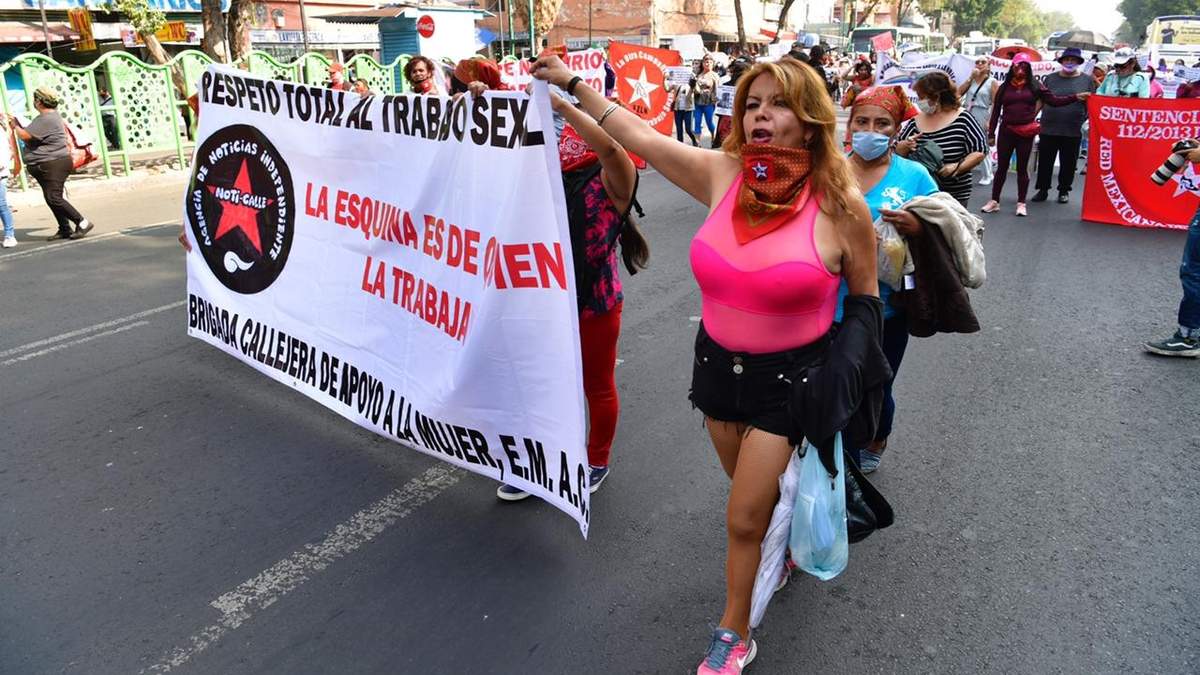 La marcha por el Día del Trabajo en la Ciudad de México