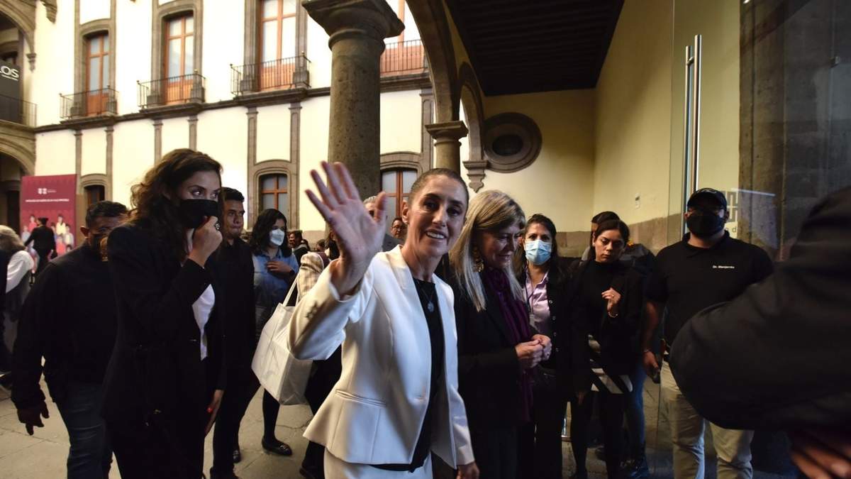 La jefa de gobierno de la CDMX, Claudia Sheinbaum