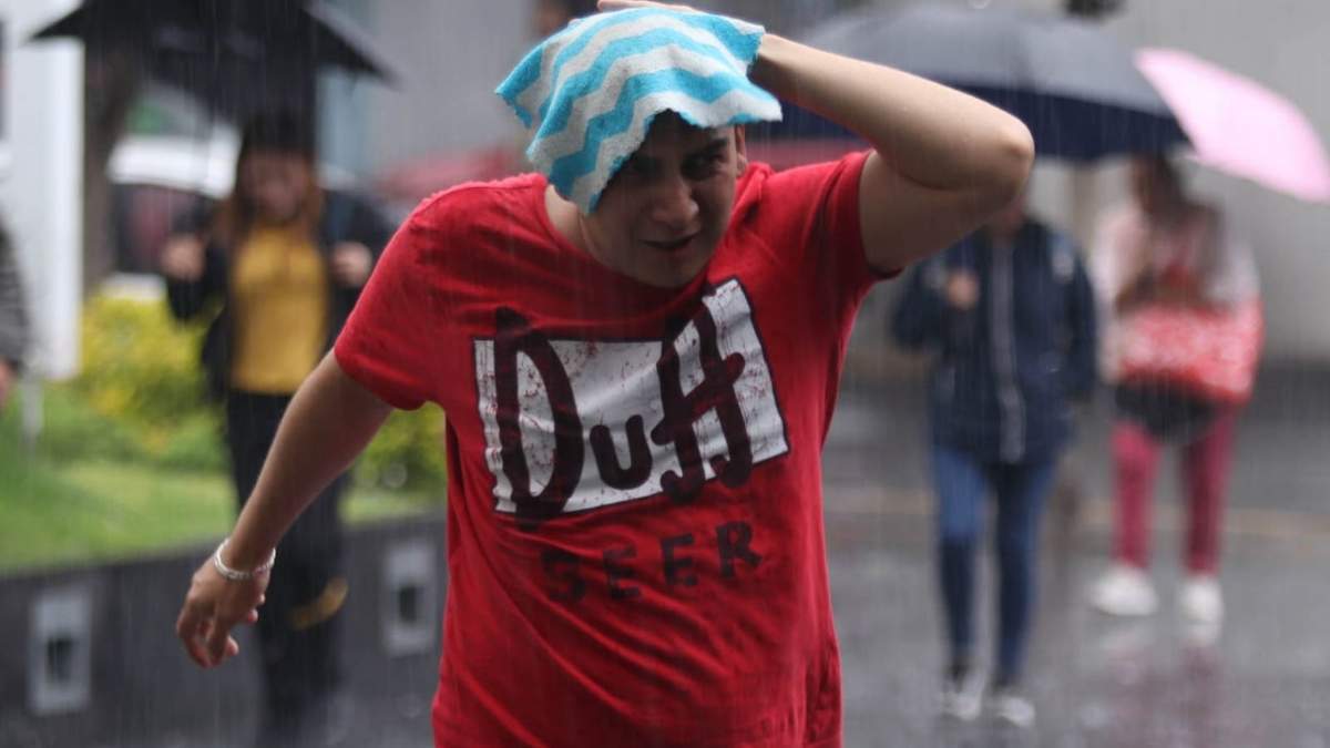 Probabilidad de lluvias aisladas en la Ciudad de México y chubascos en el Estado de México para este martes