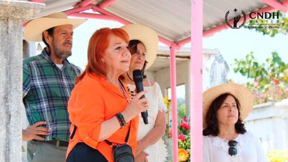 Rosario Piedra Ibarra en Acapulco