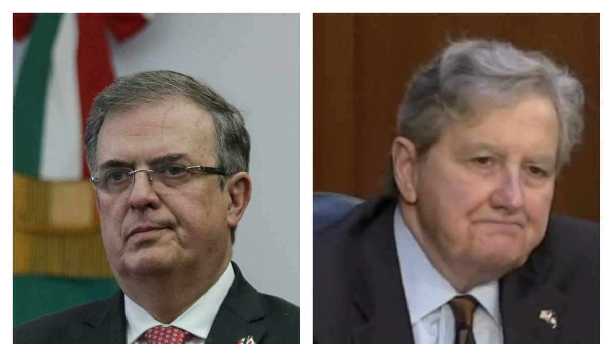 Marcelo Ebrard y John Neely Kennedy