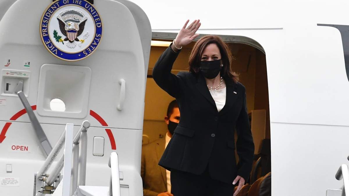 Visita relámpago de Kamala Harris a México
