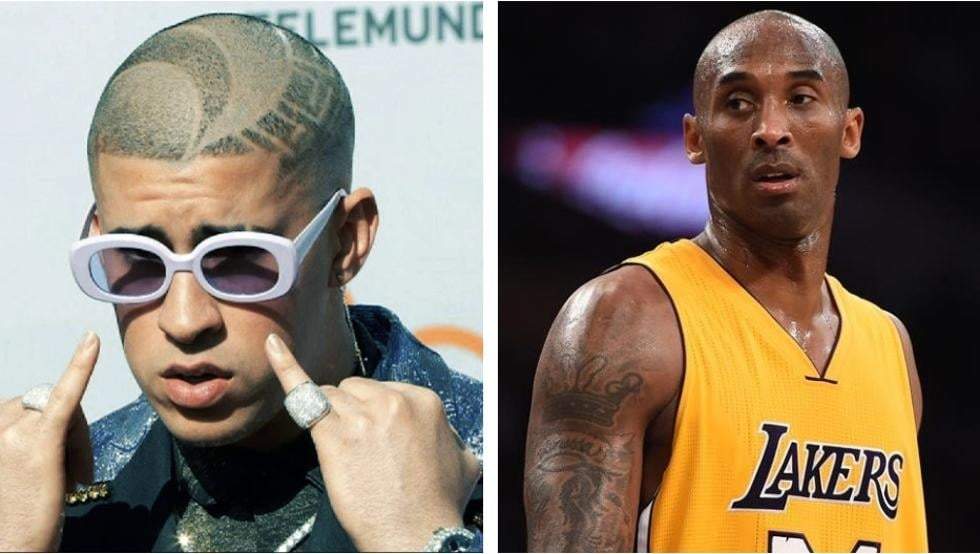 Bad Bunny y Kobe Bryant. Fuente: (Instagram)