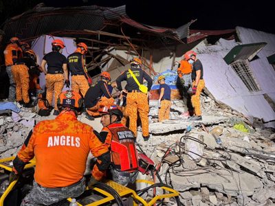 Terremoto de magnitud 6.9 en Filipinas deja al menos 69 muertos; rescatistas buscan sobrevivientes