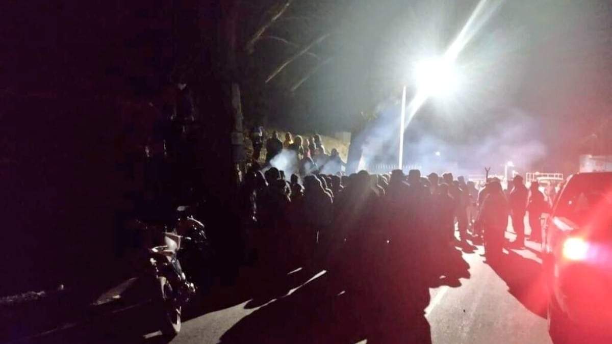 Los presuntos agresores