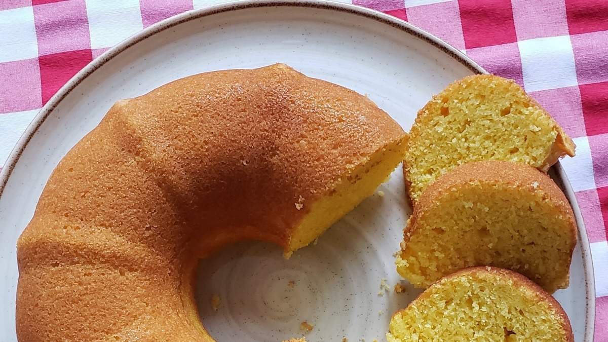 Torta matera de polenta. Fuente: (Instagram)
