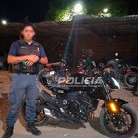 Una persecución en Cuenca XV terminó con la detención de una pareja y la recuperación de una moto