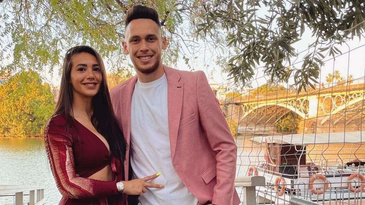 Majo Barbeito y Lucas Ocampos. Fuente: (Instagram)