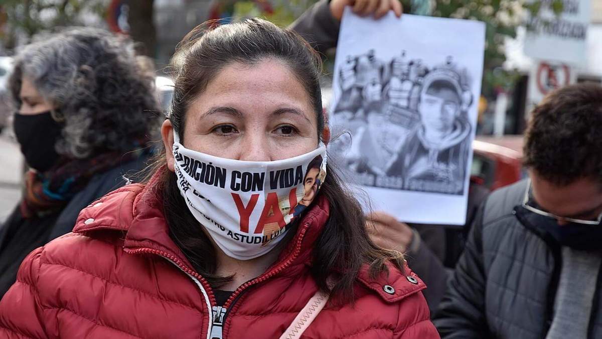Cristina Castro, mamá de Facundo Astudillo Castro. Fuente: (Twitter)