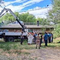 Un operario de CALF sobrevivió a una descarga eléctrica en la Isla 132