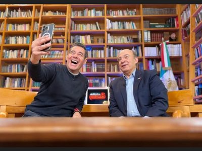 "Dicen que construí un bar ahí en Los Pinos": Felipe Calderón a Yordi Rosado