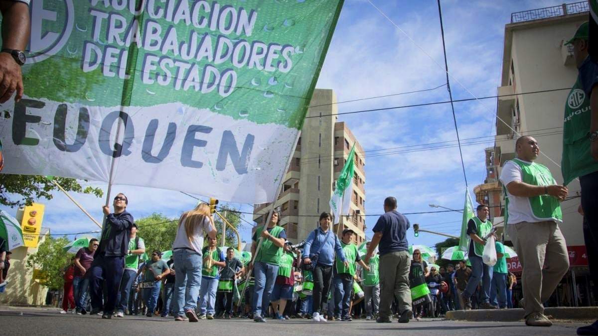 Estatales de Neuquén. Fuente: (Facebook)