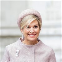 Máxima Zorreguieta se mostró comprometida con la crisis sanitaria e impactó con su look