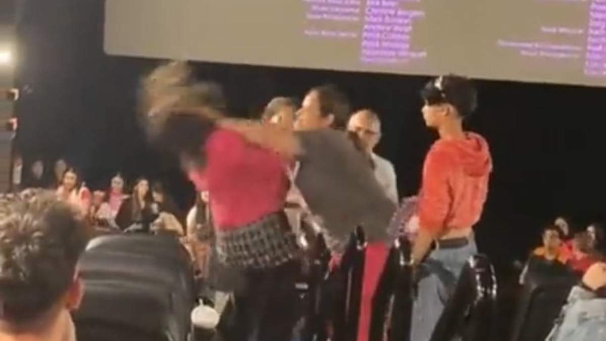 Momento de la pelea
