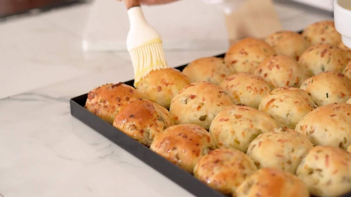 Pancitos de salame y queso. Fuente: (X)