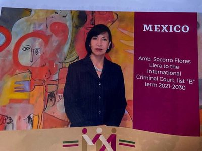 La mexicana Socorro Flores Liera será magistrada de la Corte Penal Internacional