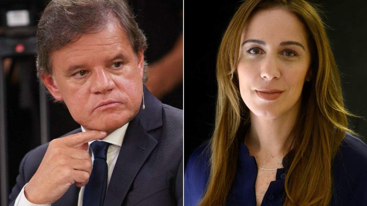 Quique Sacco - María Eugenia Vidal. Fuente: (Instagram)