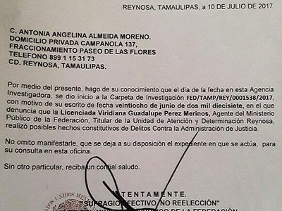 La PGR investiga a fiscal, un año después de la masacre perpetrada por marinos en Tamaulipas