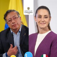 Sheinbaum habla con Gustavo Petro; De la Fuente acudirá a Cumbre CELAC-África