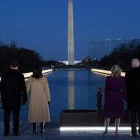 Joe Biden rinde homenaje a los más de 400 mil muertos por covid-19 en EU