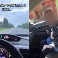 Se grabó manejando a más de 170 km/h y le quitaron la licencia