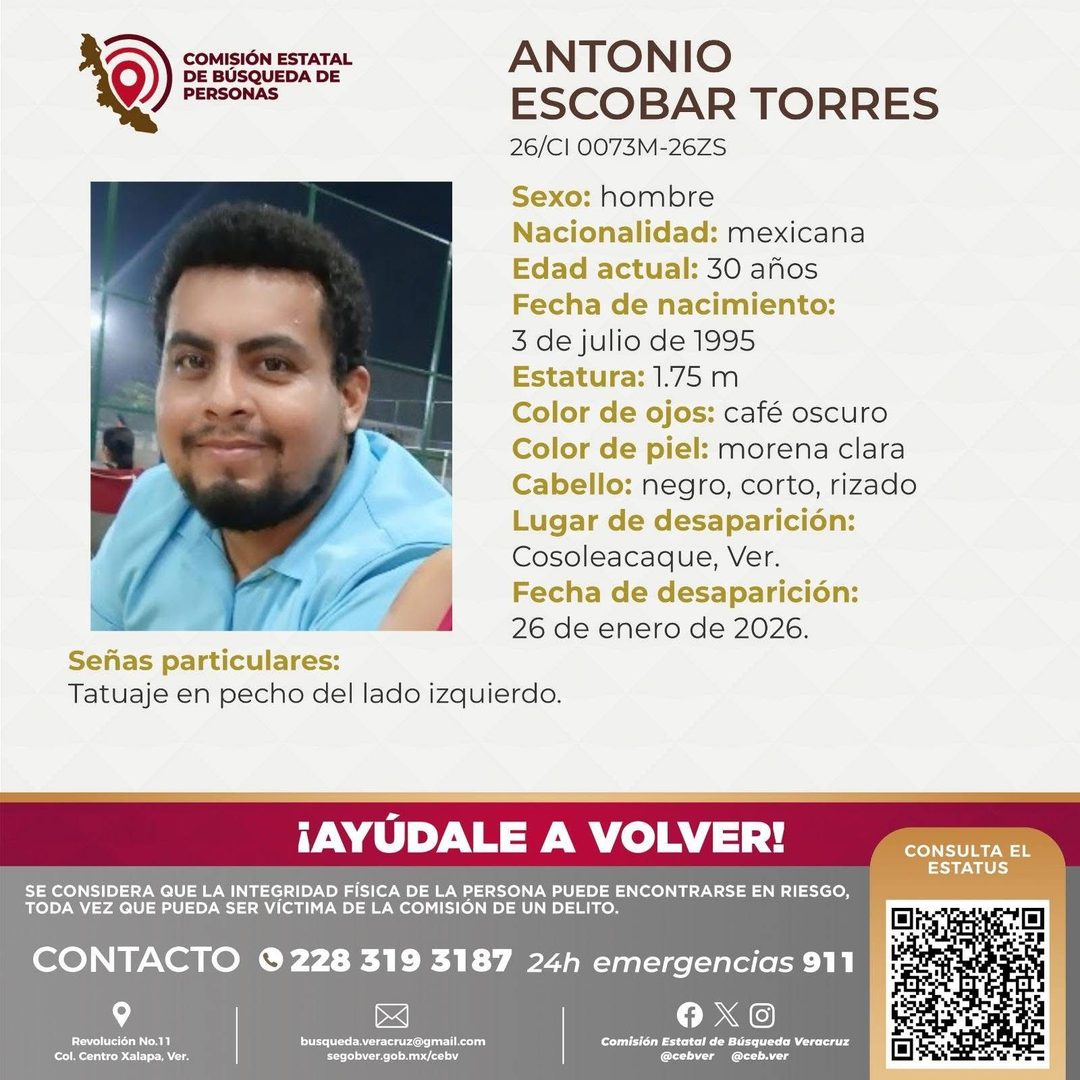 Ficha de búsqueda de Antonio Escobar