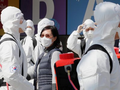 Corea del Sur reportó su más alto número de casos diarios de coronavirus en tres semanas