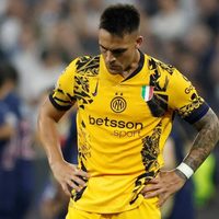 La reacción de Lautaro Martínez al perder una nueva final de Champions con el Inter