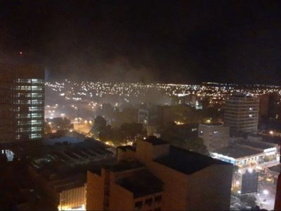 Neuquén amaneció este martes con presencia de humo y un fuerte olor a quemado