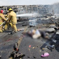 Suman 21 muertos por accidente de peregrinos chiapanecos en Veracruz (Video)