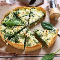 Tarta de espinaca y ricota: una receta superfácil para una cena lista en 30 minutos