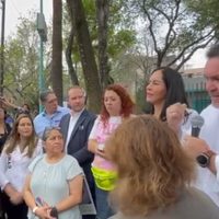Candidatos de PAN-PRI-PRD hacen campaña con el agua contaminada en Benito Juárez