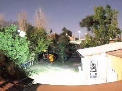 Un meteoro iluminó el cielo nocturno en Mendoza