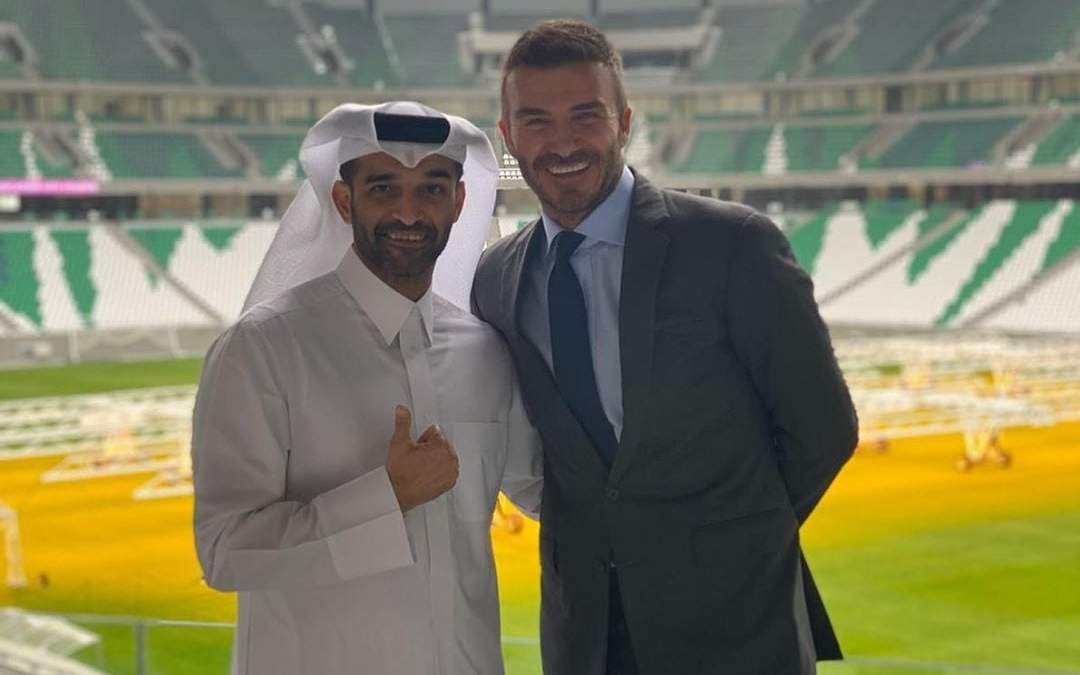David Beckham. Fuente: (Twitter)