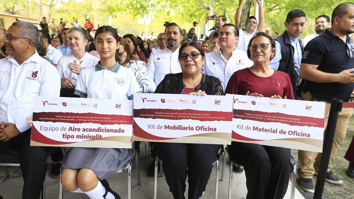 Américo pone en marcha internet satelital para escuelas de zonas rurales