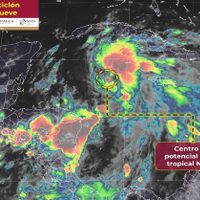 Y ahora el potencial ciclón Nueve amenaza a Quintana Roo; se convertiría en la tormenta Helene
