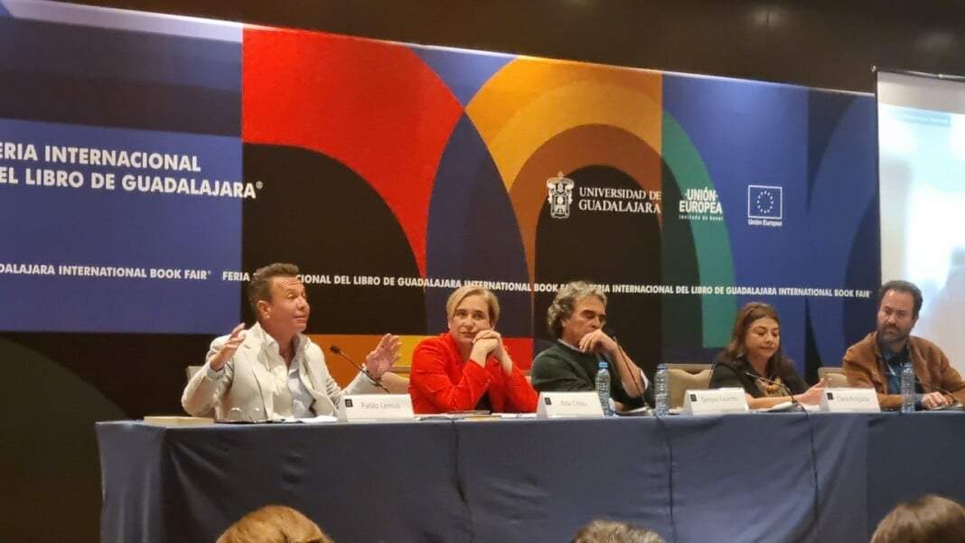 Pablo Lemus alcalde de Guadalajara; Ada Colau, exalcaldesa de Barcelona; Sergio Fajardo, exalcalde de Medellín y exgobernador de Antioquia, Clara Brugada, alcaldesa de Iztapalapa. Vía Zoom estuvo Luis Donaldo Colosio, alcalde de Monterrey