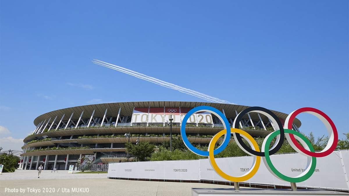 Un estadio de los Juegos Olímpicos de Tokio 2020