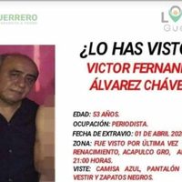 Encuentran decapitado a periodista desaparecido en Acapulco