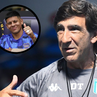 Rompió con la cábala: el llamativo pedido de Gustavo Costas a Marcos Rojo en su llegada a Racing