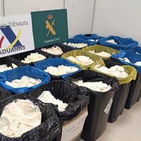 España asegura 625 kilos de mentanfetamina procedente de México; estaba escondida en aceite de coco