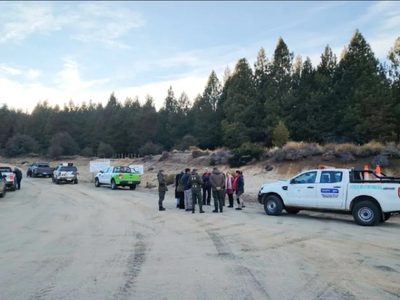 Volvieron a detectar nuevas travesías ilegales de camionetas 4X4 en batea Mahuida