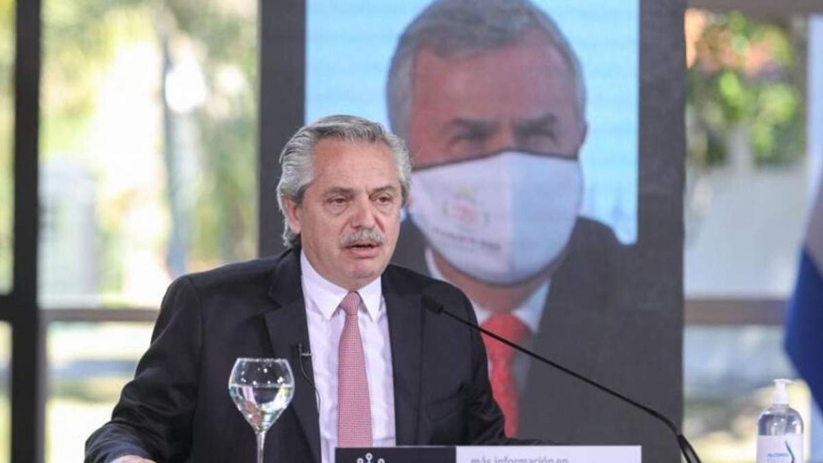 Alberto Fernández y Gerardo Morales. Fuente: (Twitter)