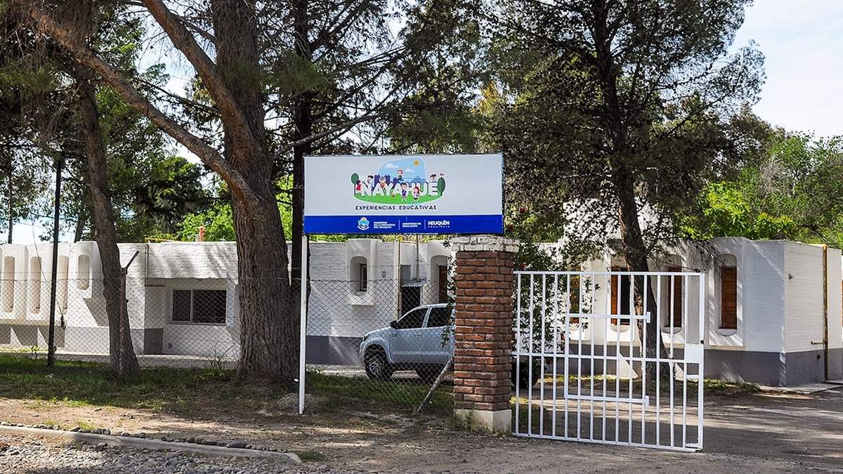 El Centro Educativo Nayahue. Fuente: (Twitter)