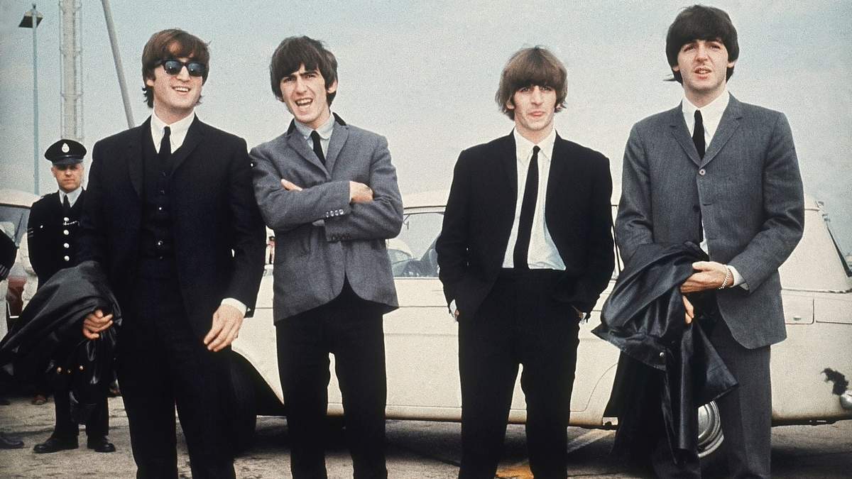 John Lennon, George Harrison, Ringo Starr y Paul McCartney