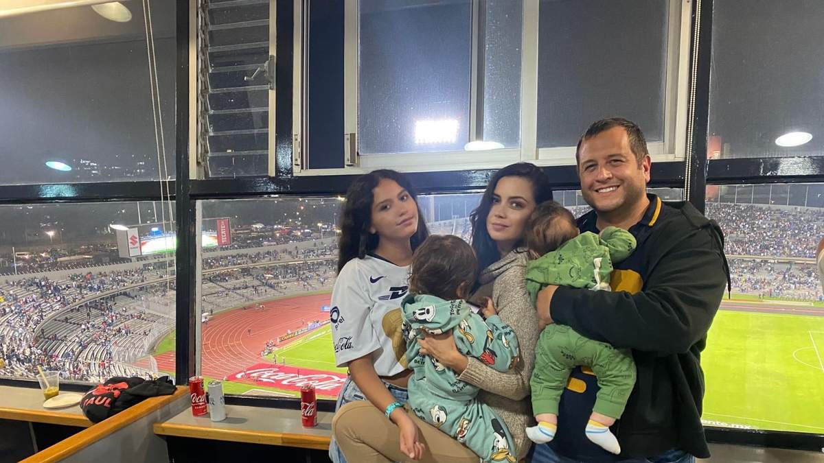 El hijo del presidente López Obrador en el Estadio
