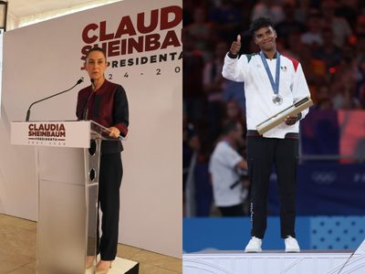 “Gracias por poner en alto el nombre de México”: Sheinbaum felicita a Prisca Awiti