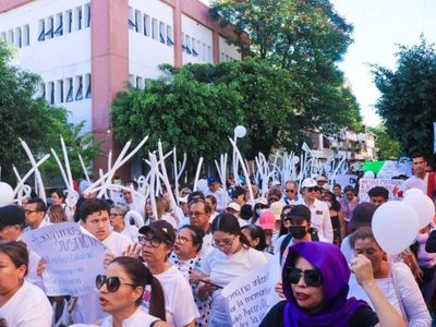 Marchan por la paz tras asesinado de edil de Chilpancingo; “6 de octubre olvidarlo nunca”